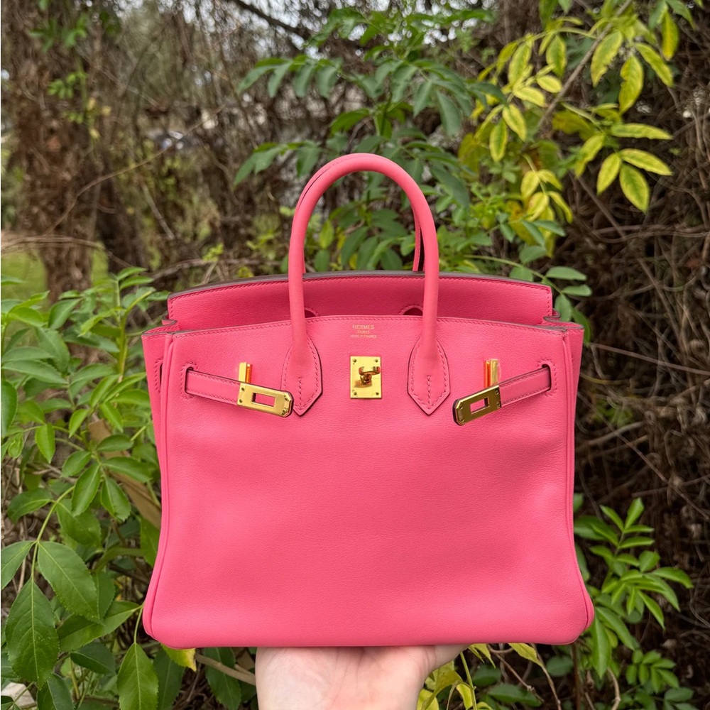 Hermes Rose Lipstick Swift B25